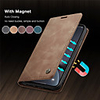 CaseMe Magnetic Flip Wallet Case For Samsung Galaxy S20 Ultra S20 Plus A51 A71 A91 A81 S10 Plus 5G Note 10 Pro S8 S9 Plus S7 Edge A80 A90 A70 A50 A40 A30 A20 A10 A20e Hard Cover Card Slots with Stand