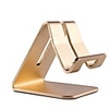Cell Phone Stand Holder Aluminum Desktop Cradle Dock Anti-Slip Base and Convenient Charging Port iPhone Bedside Table Office Compatible with Smartphone Android apple Tablet