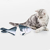 Chew Toy Catnip Plush Toy Interactive Toy Cat Toys Set Cat Pet Toy 1pc Fish Pet Exercise Releasing Pressure Plush Gift