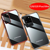 Clear Plating Soft TPU Phone Case For Samsung Galaxy S20 Ultra S20 Plus A51 A71 A81 A91 A21 A41 Transparent Slim Soft TPU Back Cover