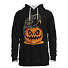 Daddy and Me Active Owl Graphic 3D Print Print Long Sleeve Regular Hoodie Sweatshirt Black