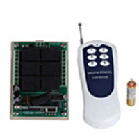 DC12V 6CH RF Wireless Remote Control Switch /10A Relay Receiver / Learning code 6 way /Momentary /Toggle /Latched can change 433mhz