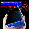 Double Sided Magnetic Phone Case for Samsung Galaxy S20 S20 Plus S20 Ultra Flip Magnetic Full Body Case Tempered Glass S10 S10 Plus S9 S9 Plus S8 S8 Plus Note 10 Note 10 Plus A50 A70 A51 A71 miniinthebox