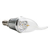 E14 3-LED 270-300Lm 3000K Warm White Light Bulb (220V,  3W)