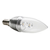 E14 3-LED 3W Warm White 3000K 270-300Lm Light Bulb 220V