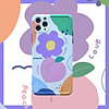 Flower Pattern IMD Case For Apple iPhone 11 Pro Max 8 Plus 7 Plus 6 Plus Max Back Cover