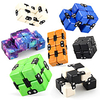 Infinity Cube Fidget Toys Mini Fidget Blocks Desk Toy Infinity Cube Stress Relief Toys Magic Cube Sensory Toy for ADHD and Autism for Students and Adults miniinthebox