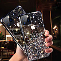 iPhone11Pro Max Translucent Starry Sky Phone Shell XS Max Soft Shell TPU For 6 7 8Plus SE 2020 Protective Shell