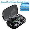 JS2 Wireless Earbuds TWS Headphones Bluetooth5.0 Stereo with Volume Control with Charging Box Mobile Power for Smartphones Smart Touch Control for Mobile Phone