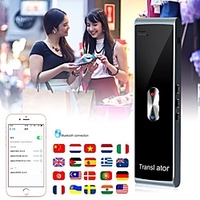 Language Translator Device 40 Languages Portable Language Translator Device 35.56 mm Rechargeable Real Time 2-way Translation for Business Learning miniinthebox