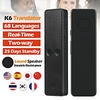 Language Translator Device 68 Languages Portable Language Translator Device 35.56 mm Rechargeable Real Time 2-way Translation for Business Learning miniinthebox
