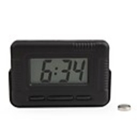 LCD Digital Car Dashboard Desk Clock with Night Light