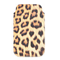 Leopard Leather Cell Phone Protective Case for IPhone and More