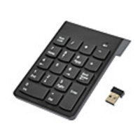 LITBest 219 Wireless 2.4GHz Numeric Keyboard Mini Size Number Keypad 18 pcs Keys