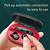 LITBest A18 TWS True Wireless Earbuds Bluetooth5.0 with Microphone with Volume Control with Charging Box for Travel Entertainment