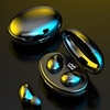 LITBest T5 TWS True Wireless Earbuds Bluetooth5.0 with Microphone with Charging Box for Travel Entertainment