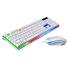LITBest USB Wired Mouse Keyboard Combo Color Gradient / Backlit Gaming Keyboard Gaming / Waterproof Gaming Mouse 1600 dpi miniinthebox