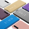 Luxury Smart Clear View Mirror Flip Stand Phone Case for Samsung Galaxy A10 A20 A20E A30 A40 A50 A70 A90 2019 miniinthebox