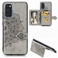 Mandala Embossed Magnetic Case for Samsung Galaxy S21 Plus S21 Ultra PU Leather Wallet Case Multifunction Card Holder Protective Case for Samsung Galaxy S20 Ultra S20 Plus A51 A71 A91 A70 A50 A40 miniinthebox