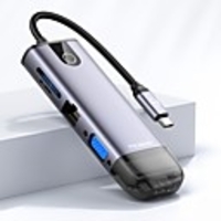 Mcdodo USB C HUB Type C To Multi USB 3.0 RJ45 HDMI VGA Adapter PD 100W For MacBook2020IPadPro Huawei Mate 30 Splitter Type C HUB
