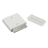 Micro USB and Mini USB to Apple 30pin Dock Data Sync and Charger Adapter Converter for iPhone iPad and iPod(White)