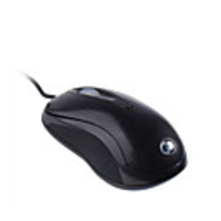 Mini USB Optical Wired Mouse (Black)