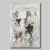 Oil Painting Hand Painted Abstract Abstract Landscape Comtemporary Modern Rolled Canvas Rolled Without Frame