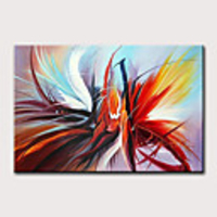 Oil Painting Hand Painted Abstract Classic Modern Rolled Canvas Rolled Without Frame