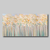 Oil Painting Hand Painted Abstract Comtemporary Modern Stretched Canvas Blossoms Trees With Stretched Frame