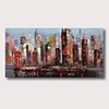 Oil Painting Hand Painted Abstract Comtemporary Modern Stretched Canvas With Stretched Frame