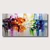 Oil Painting Hand Painted Abstract Comtemporary Modern Stretched Canvas With Stretched Frame