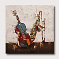 Oil Painting Hand Painted Abstract Comtemporary Modern Stretched Canvas With Stretched Frame