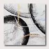 Oil Painting Hand Painted Abstract Comtemporary Modern Stretched Canvas With Stretched Frame