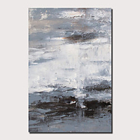 Oil Painting Hand Painted Abstract Landscape Comtemporary Modern Rolled Canvas Rolled Without Frame