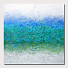 Oil Painting Hand Painted Abstract Landscape Comtemporary Modern Stretched Canvas With Stretched Frame