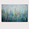 Oil Painting Hand Painted Abstract Landscape Comtemporary Modern Stretched Canvas With Stretched Frame