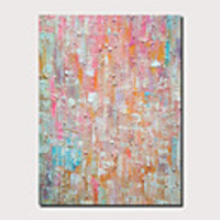 Oil Painting Hand Painted Abstract Landscape Comtemporary Modern Stretched Canvas With Stretched Frame or Rolled Without Frame