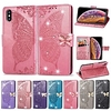 Phone Case For Apple Full Body Case Leather Wallet Card iPhone 13 iPhone 12 Pro Max 11 SE 2020 X XR XS Max 8 7 6 iPhone 13 Pro Max iPhone 13 Mini iPhone 13 Pro Wallet Card Holder Shockproof Butterfly miniinthebox