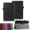 Phone Case For Asus Full Body Case Leather Flip Asus ZenPad S 8.0 Z580C ASUS Zenpad S 8.0 Z580CA Asus ZenPad 8.0 Z380M ASUS Zenpad 8.0 Z380KL / KNL with Stand Flip Origami Solid Color Hard PU Leather miniinthebox