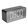 Q31 Bluetooth Speaker Wireless Mobile Phone Computer Household Bass Mini High Volume 3D Alarm Clock with Microphone