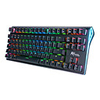 ROYAL RK G87 Bluetooth USB Wired Dual Mode Mechanical Keyboard 87 Keys Gaming Keyboard RK Switches Rechargeable NKRO Gaming Keyboard with Side LED Backlit