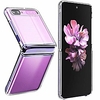 samsung galaxy z flip case(2020), [slim thin] crystal hard pc and soft tpu bumper clear shockproof anti-scratch transparent phone case (crystal clear) miniinthebox