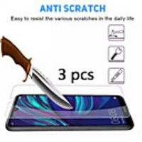 SAMSUNG Screen Protector A91 A90 5G A90 A81 A80 A71 A51 A20S A20E A10E Note 10 Lite S10 Lite High Definition HD Front Screen Protector 3 pcs Tempered Glass