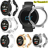 Screen Protector Case for Ticwatch E TPU Rugged Bumper Case Cover All-Around Protective Plated Bumper Shell Accessories Scratch-Proof Compatible