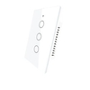 Smart Switch WRS-US3-WH/Tuya Smart Switch WiFi 3 Gang US Touch Light Switch For Daily / Living Room / Bedroom APP Control / Timing Function / Smart WIFI 90-250V miniinthebox