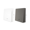 Smart Switch ZS-B-EU1-WH/zigbee Tuya Smart Switch App Control Button Switch With Single Live Wire Or Live And Neutral Wire For Daily / Living Room / Bedroom APP Control / Timing Function / Smart miniinthebox