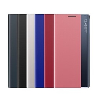 Smart View Leather Case Cover For Samsung Galaxy A23 S22 Ultra Plus S21 FE S20 FE A72 A52 A32 Clear View Window Stand Case miniinthebox
