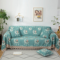 Sofa Cover High Weight Print /Dust-Proof Non-Slip Elegant Stylish Elegant /Fit for 1-4 Cushion Couch and L Shape SofaEasy to Install miniinthebox