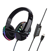 SOYTO SY733MV Gaming Headset USB Wired Ergonomic Design RGB Lights InLine Control for Apple Samsung Huawei Xiaomi MI PC Computer Gaming miniinthebox
