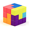 Speed Cube Set 1 pc Magic Cube IQ Cube YongJun Sudoku Cube 333 Magic Cube Puzzle Cube Glossy Magnetic Type Stress and Anxiety Relief Kids Adults